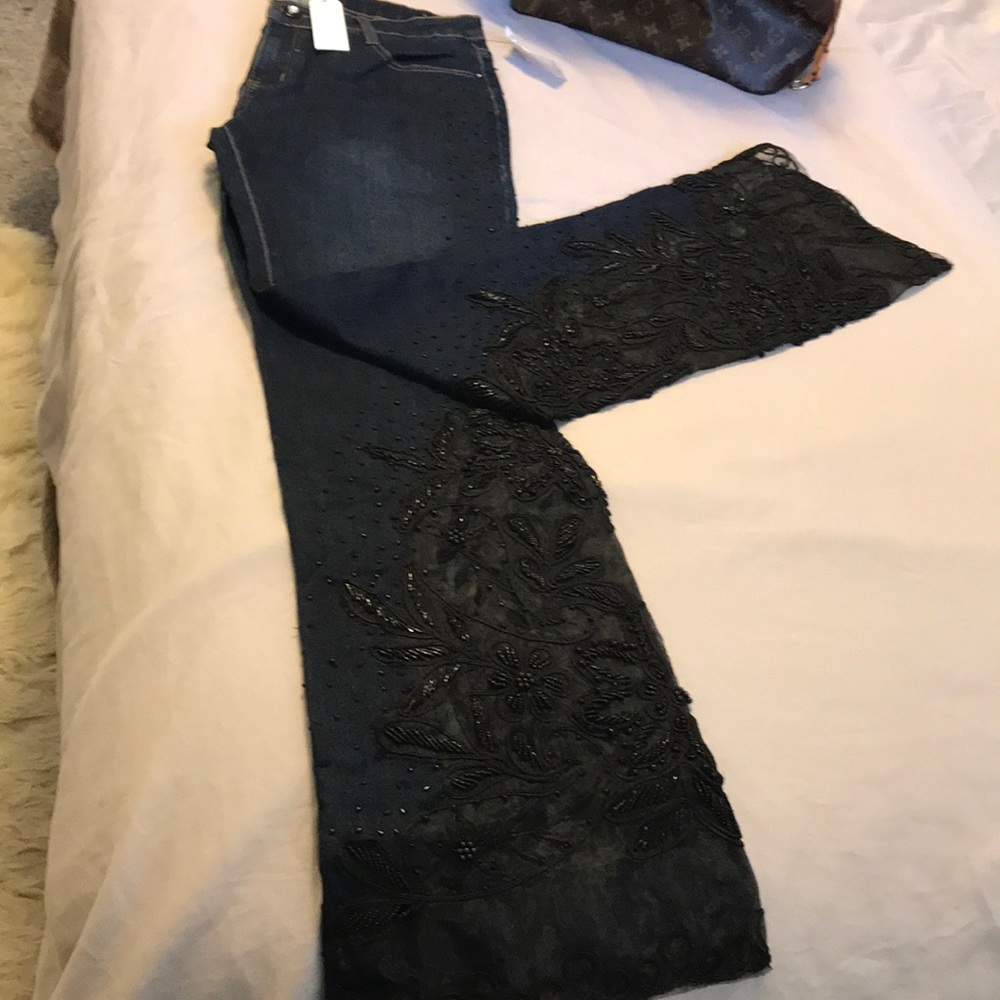 Dark jeans